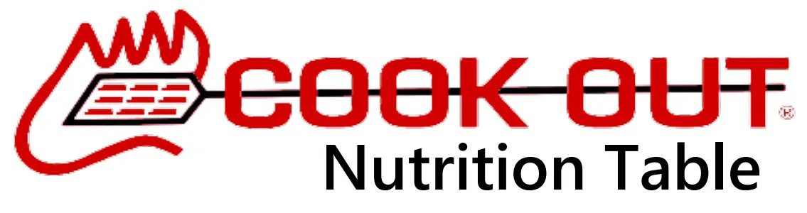 cookout nutritional value - nutrition table