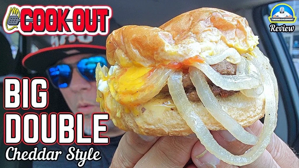 15 Best Cookout Menu Items Critics Recommend in 2025 2 The Legendary Big Double Burger Cheddar Style