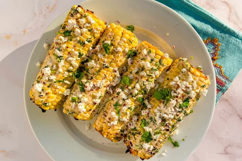 25 Best CookOut Sides Menu Options for Summer 2025 3 Grilled Mexican Street Corn (Elote)