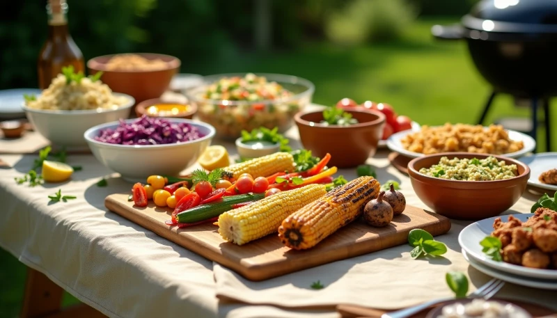 vegan cookout menu